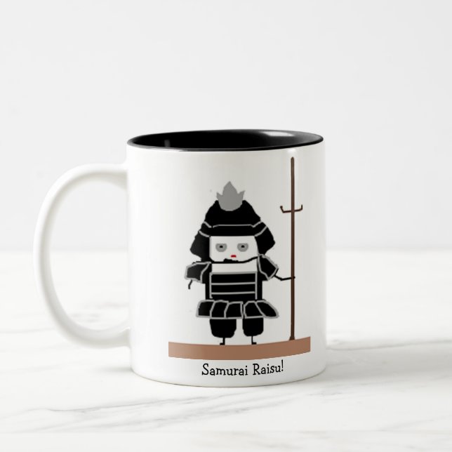 Samurairismugg Två-Tonad Mugg (Vänster)