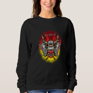 Samurais Monsters Otaku Shogun Katana Japan T Shirt
