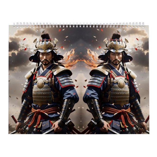 Samurais väg kalender (Omslag)