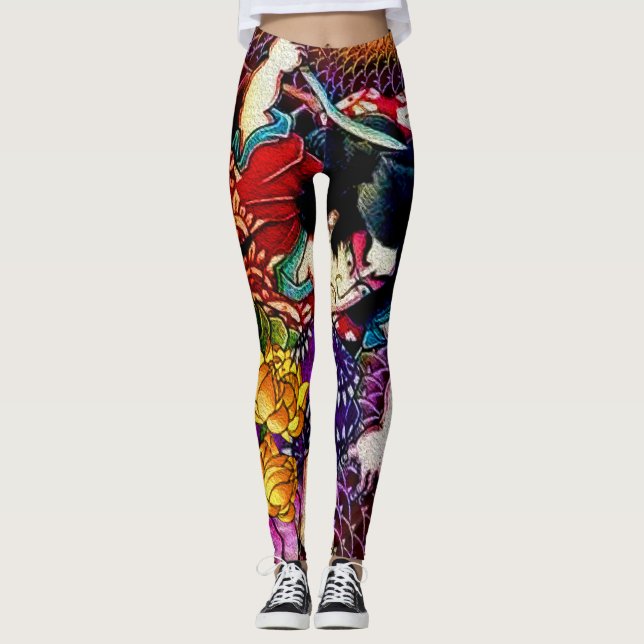 Samuraistridighetorm Leggings (Framsida)