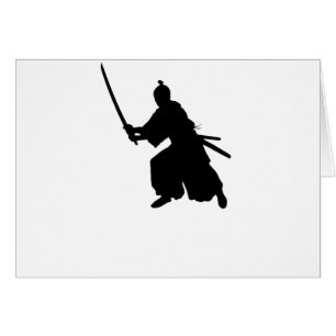 Samuraisvärd Hälsningskort