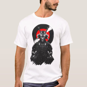 Samuraj Dj krigare T Shirt