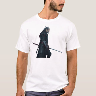 Samuraj feodal krigare 1X00012 VIT T Shirt