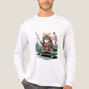 Samuraj grodkrigare skateboard Long Sleeve Tröja