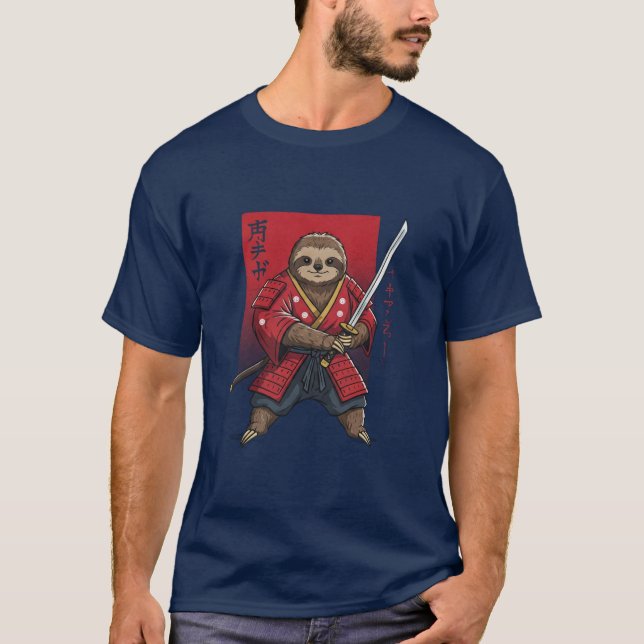 Samuraj Lathund T-Shirt (Framsida)