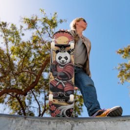 Samuraj Panda Björn krigare Skateboard