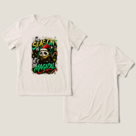 Samuraj Panda Jul Magi Höjd Gatu stil T Shirt