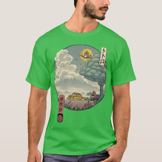 samuraj stad samuraj plats t shirt