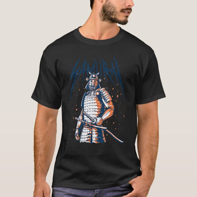Samuraj T Shirt (Framsida)
