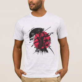 samuraj T-shirt för män