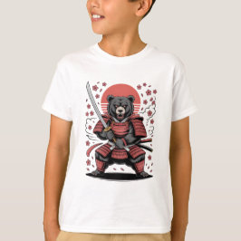 Samurajbjörn Basic T-Shirt för barn