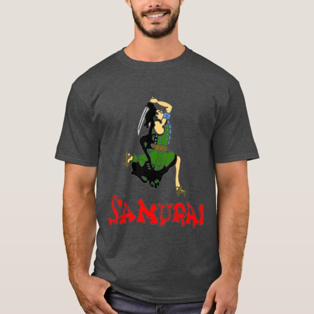 Samurajen Toshiro T Shirt (Framsida)