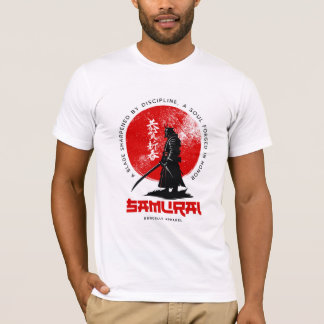 Samurajens Ande – Krigare av Disciplin och Ära T Shirt