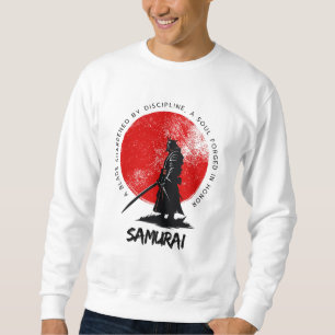 Samurajkrigare lång ärmad tröja
