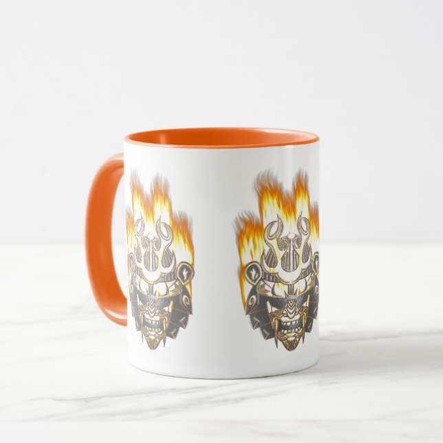 Samurajkrigare Mugg (Framsida vänster)