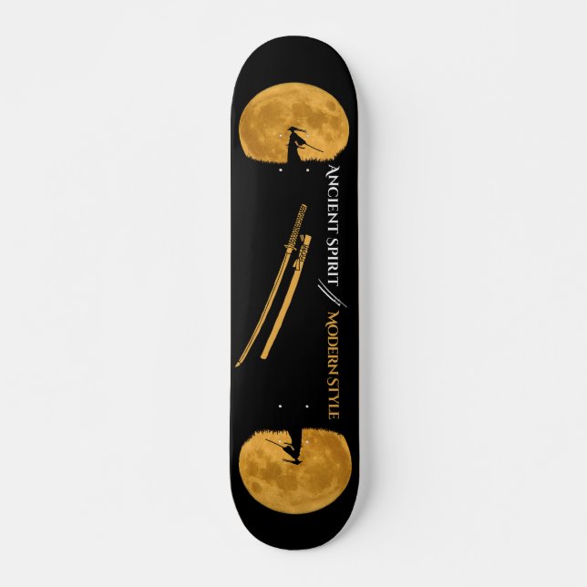 Samurajkrigare Skateboard (Framsida)