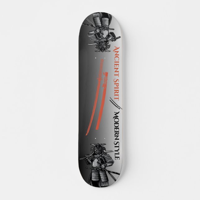 Samurajkrigare Skateboard (Framsida)