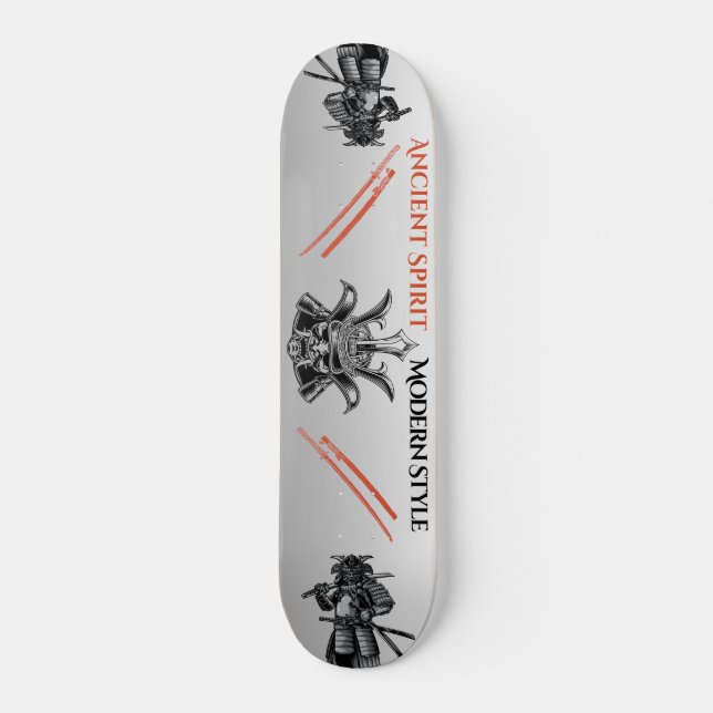 Samurajkrigare Skateboard (Framsida)