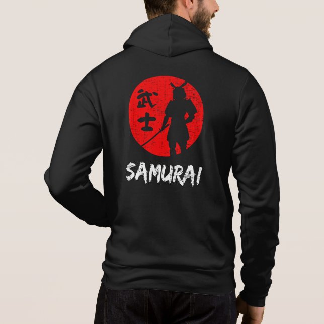 Samurajkrigare T Shirt (Baksida)