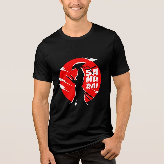 Samurajkrigare T Shirt (Framsida)
