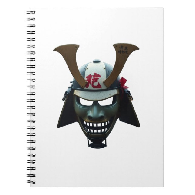 Samurajmask Anteckningsbok (Framsidan)