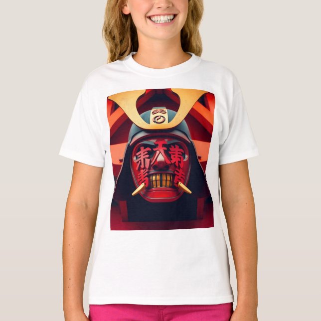 Samurajmask T Shirt (Framsida)