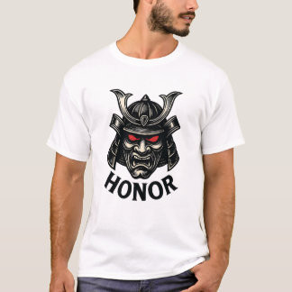 Samurajmod och heder T-shirt