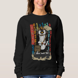 Samurajpingvin En Linux Pingvin T Shirt