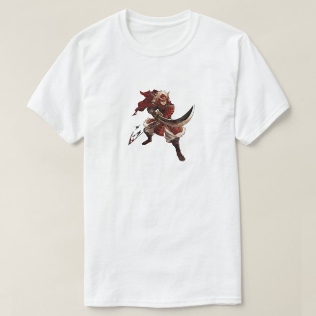 Samurajsabelkämpen: Krigsmästare Final Fantasy T Shirt (Design framsida)