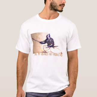 Samuri: M-Kvadrerad konstproduktion T-shirt