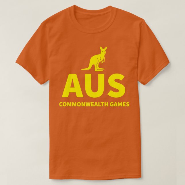 Samväldesspel Australien T Shirt (Design framsida)