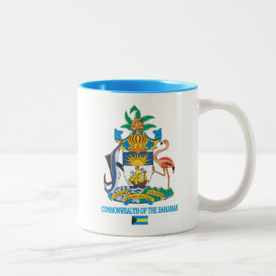 Samväldet Bahamas COA Två-Tonad Mugg