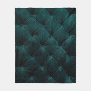 Samvet Grönt: Malachite Textile Elegance Fleecefilt