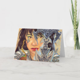 "Samvet och stål"-gratulationskort Kort