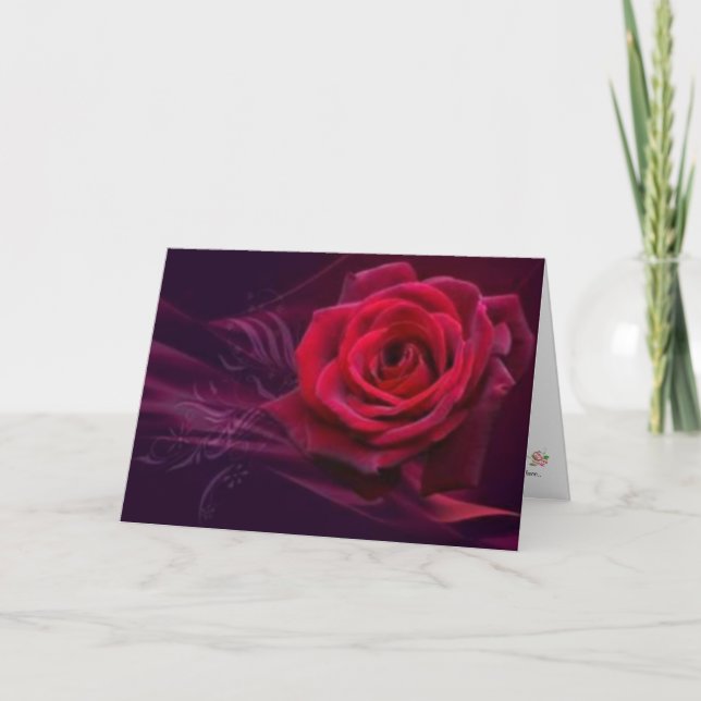 Samvet Ro Greeting Card Kort (Framsida)