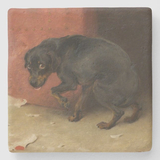 Samvetet gör oss alla till åtlöje stenunderlägg (Framsidan)