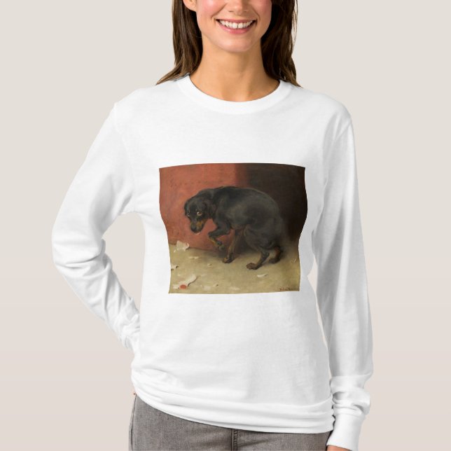 Samvetet gör oss alla till åtlöje t shirt (Framsida)