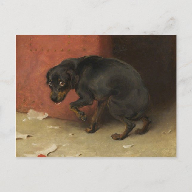 Samvetet gör oss alla till åtlöje vykort (Framsida)