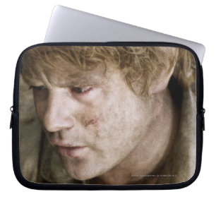Samvis ansikte laptop sleeve