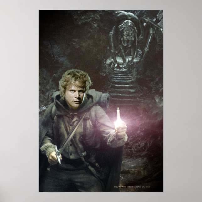 Samvis och SHELOB™ Poster (Framsidan)