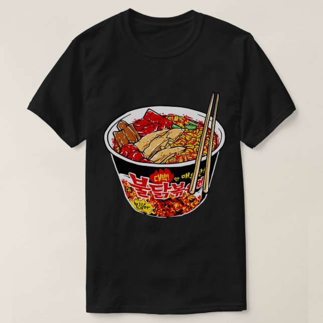 Samyang Koreansk Noodle T Shirt (Design framsida)