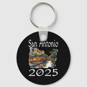 San Antonio 2025 Matching Family Vacation Group Ge Nyckelring