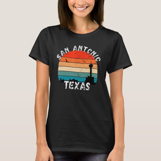 San Antonio Apparel Souvenirs 2 T Shirt (Framsida)