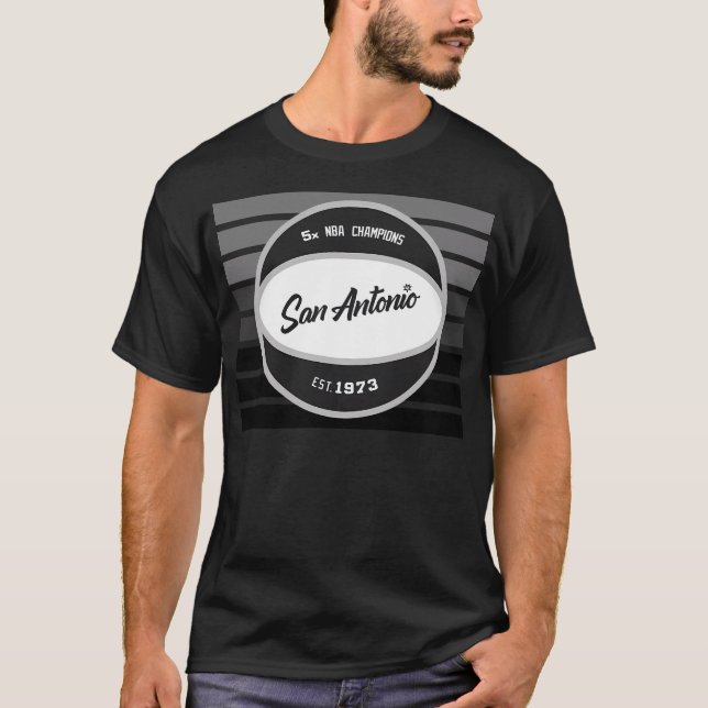 San Antonio Basketball T Shirt (Framsida)