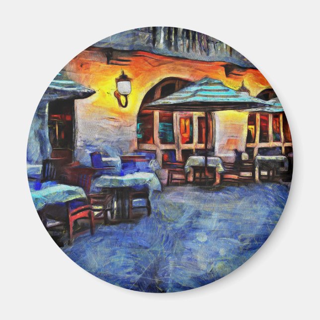 San Antonio Cafe Magnet (Framsidan)