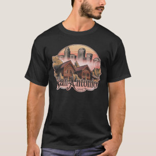San Antonio City Texas USA T Shirt