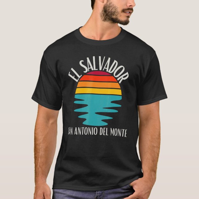 San Antonio Del Monte El Salvador 1 T Shirt (Framsida)