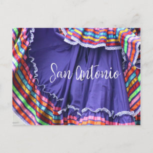 San Antonio Färg Vykort