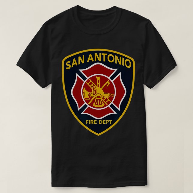 San Antonio Fire Department  T Shirt (Design framsida)