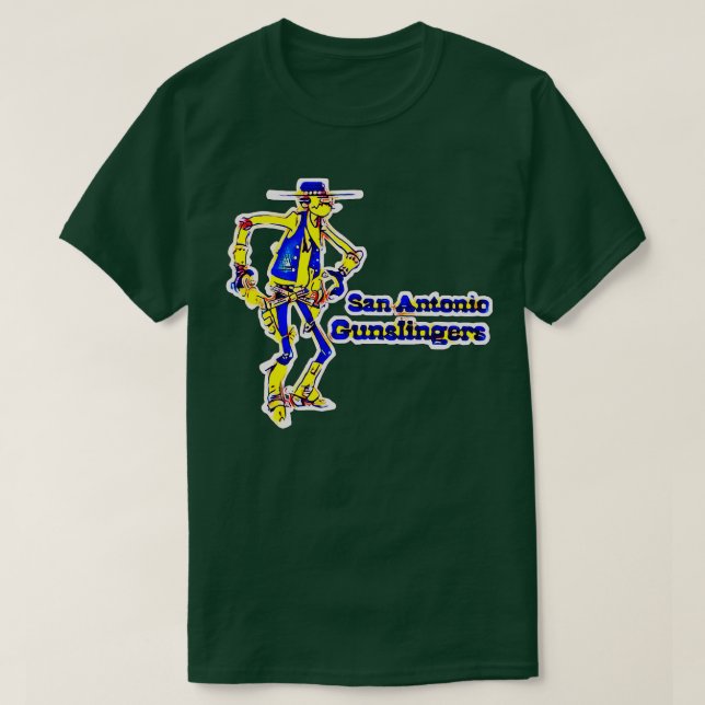 San Antonio Gunslingers T Shirt (Design framsida)